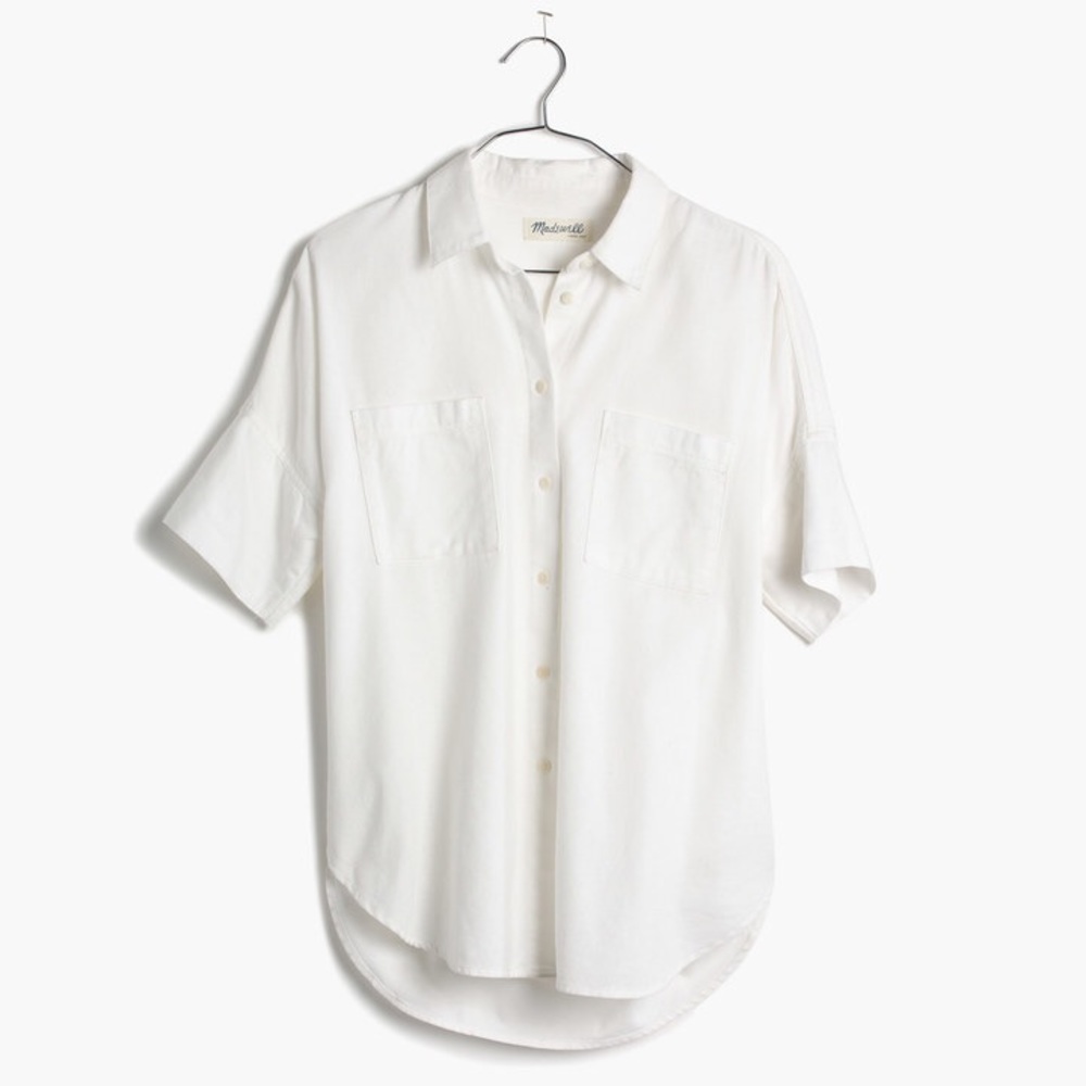 Madewell Courier Shirt Pure White XXS